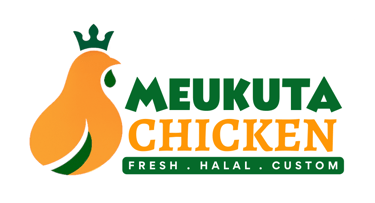 a chicken logo with a crown on top of it