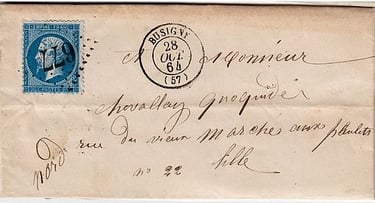 Losange Gros Chiffres 677 et type 15.