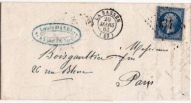 Losange Gros Chiffres 334 et type 15.