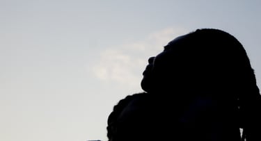 Photograph of a mother expression 