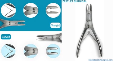 Knochenzangen & orthopädische Knochenschneidezangen – Hochpräzisions-Edelstahl in chirurgischer Qual