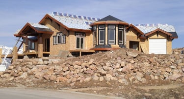 Highland Hills Timber Frame Mountain Home Frame-2