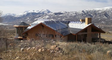 Highland Hills Timber Frame Mountain Home Frame-3