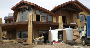 Highland Hills Timber Frame Mountain Home Frame-5