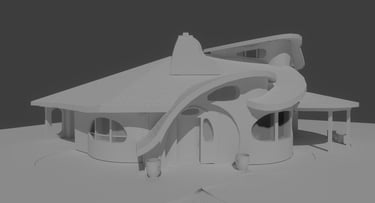 Greenwood Cottage Organic Home Clay Build Front