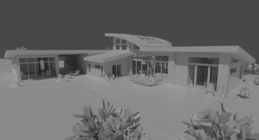 Harmony Contemporary Home Clay Build Rear