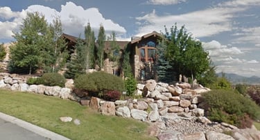 Elkhorn Timber Frame Mountain Home Front