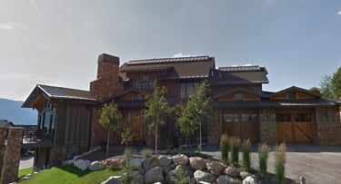 Elkridge Timber Frame Mountain Home Front
