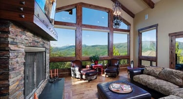 Pineview Timber Frame Mountain Home Living