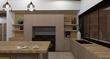Vista Valley Contemporary Home Kitchen-3 Render