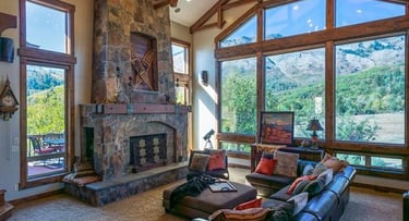 Serenity Hills Timber Frame Mountain Home Living-1