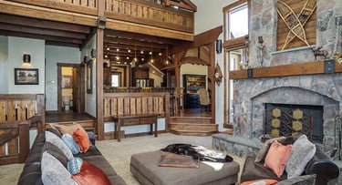 Serenity Hills Timber Frame Mountain Home Living-2
