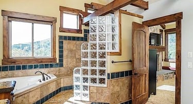 Serenity Hills Timber Frame Mountain Home Ensuite-2