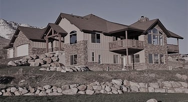 Elkview Hills Mountain Home Front