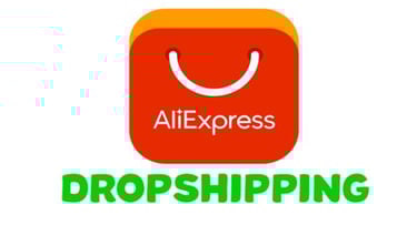 a shopping bag with the words,'allexpresss dropshipping '