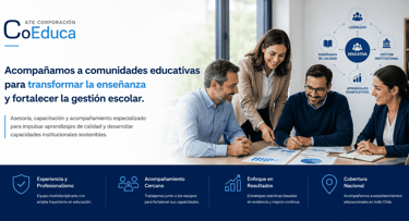 Acompañamos a comunidades educativas con colaboración ATE COEDUCA