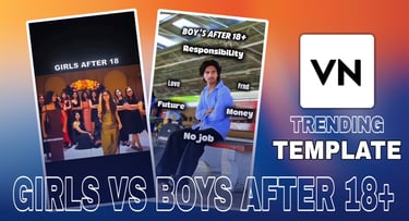 GIRLS VS BOYS AFTER 18+