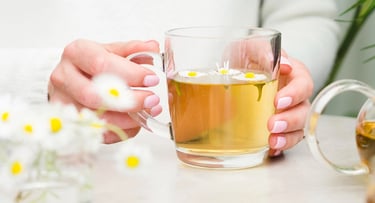 Té manzanilla, ideal para combatir el cortisol