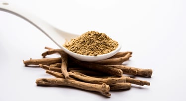 Raices de ashwagandha, para infusión que controle el cortisol