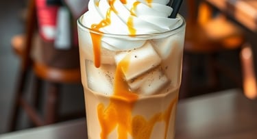 Caramel Vanilla Iced Coffee Recipe