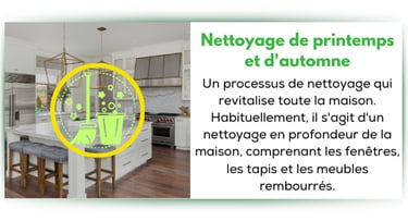 nettoyage de printemps et d'automne