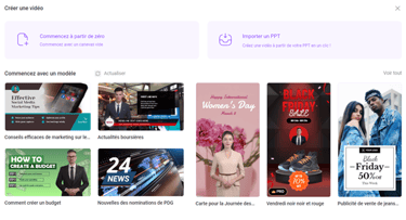 Vidnoz: Choose from AI voices or integrate your own voice to narrate your videos