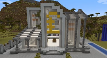 banca, bank, /warp banca, plugin, server, survival, minecraft, crossplay, albenere