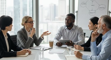 Investor evaluating founder team dynamics, ownership clarity, and leadership maturity.