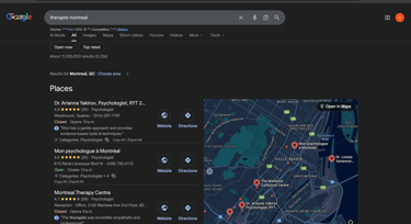 therapist montreal google search 