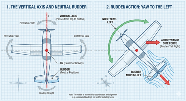 a diagram of a plane that is being used to guide the plane
