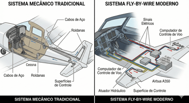 a diagram of a plane with a view of the cockpit