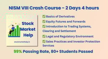 NISM-8-crash-course