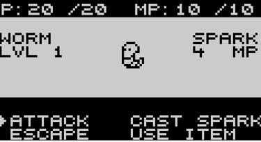 Arduboy Arduventure...The Worm!