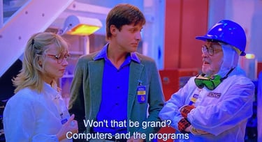 Tron - Lora, Alan, and Walter Ponder Their Futures