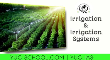 irrigation and irrigation Systems