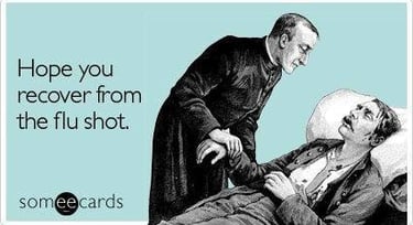 Flu shot recovery