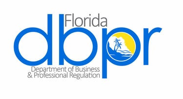 Florida Department of Business and Professional Regulation (DBPR) licensed contractor logo