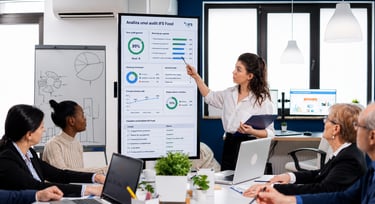 Trainer Integrity Food Cert în sesiune de instruire privind siguranța alimentară