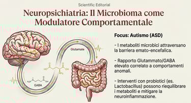 Neuropsichiatria valutazione del Metaboloma come regolatore comportamentale