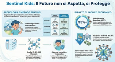 Oncoscience: Sentinel Kids Infografica