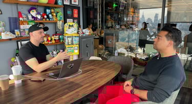 Ronsley Vaz and Gary Vaynerchuk