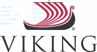 Viking Cruises ship offering cultural voyages and scenic river and ocean journeys.