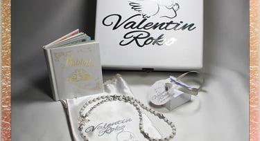 personalizirani poklon komplet za krštenje Cornelly