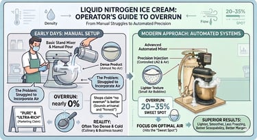 Nitrogen ice cream