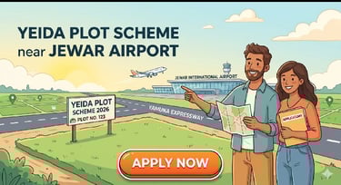 how to apply for yeida plot scheme near jewar airport