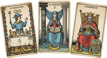 Cartas de Tarot, antigua representación de naipes