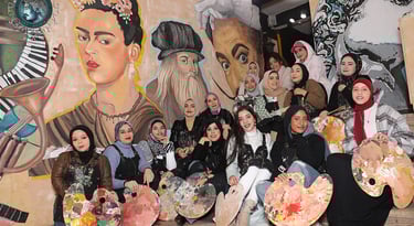 جدارية ارت هاوس