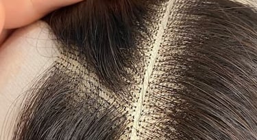 The denser and smaller the knots, the more natural and beautiful the hair looks