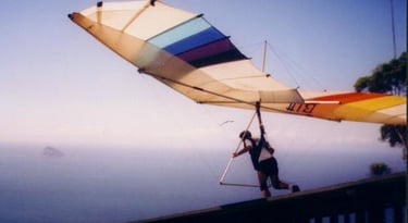 Um dos primeiros voos... em 1998 :)