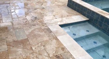 travertine patio cleaning and sealing broward county fl